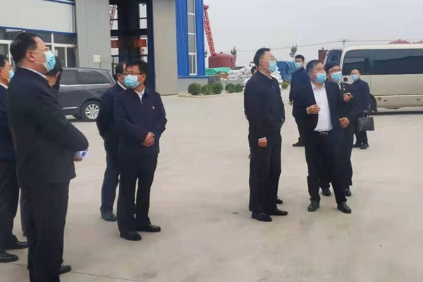 遼寧省委副書記、省長劉寧一行實地考察一諾環(huán)境	